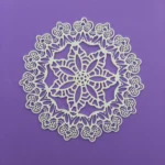 Ελαστικό στοιχείο δαντέλα στρογγυλό