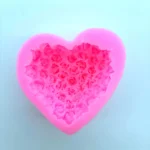 Καλούπι σιλικόνης Rose Heart