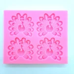 Καλούπι σιλικόνης Peacocks