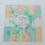 Σετ Χαρτιά scrapbooking  bloom