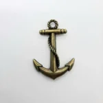Μεταλλικό διακοσμητικό άγκυρα σετ 5 τεμαχίων