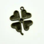 Μεταλλικό αντικείμενο τριφύλλι σετ 5 τεμαχίων