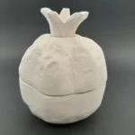 Ρόδι πήλινο μεγάλο B φοντανιέρα