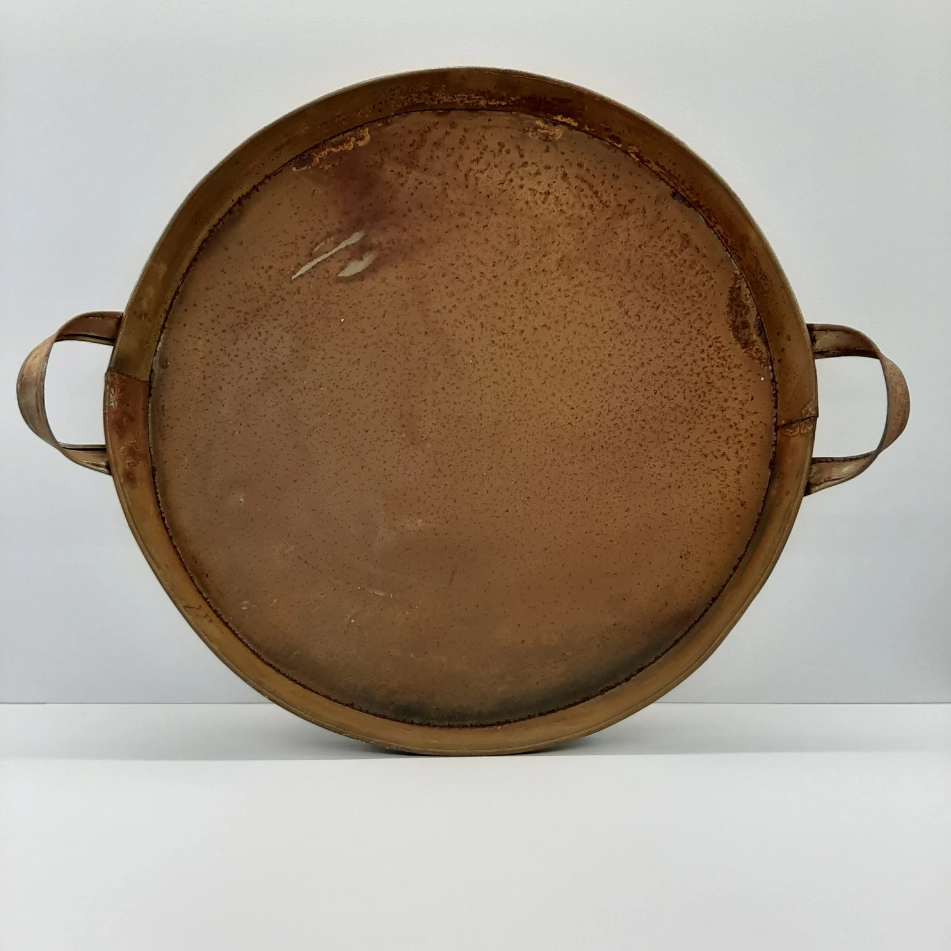 Δίσκος  διακοσμητικός σκουριά τσίγκινος