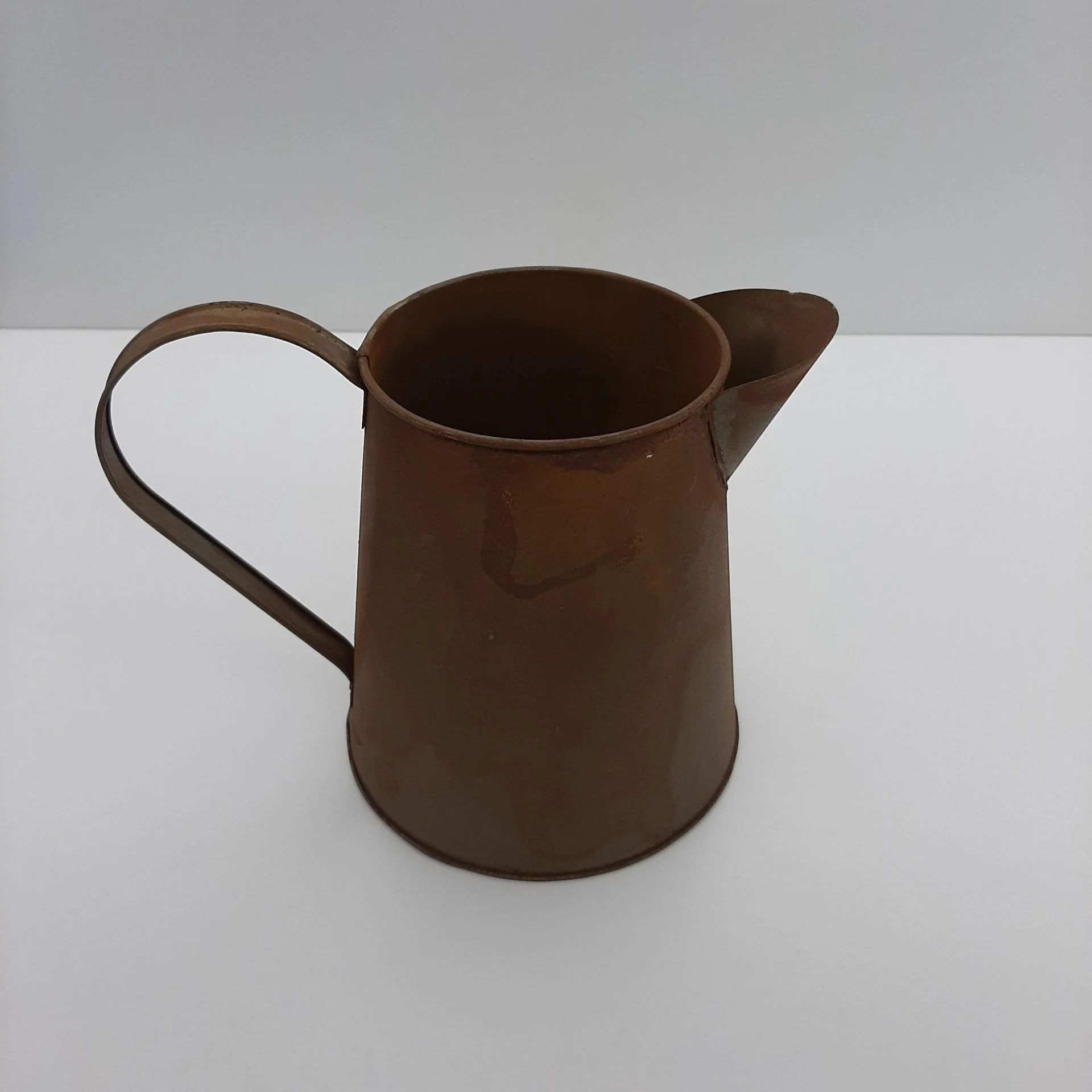 Κανάτα διακοσμητική σκουριά τσίγκινη