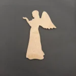 Ξύλινος άγγελος 12.5cmx17cm