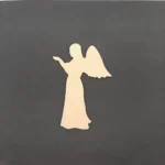 Ξύλινος άγγελος 26cmx19cmx6mm