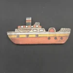 Πήλινο  καράβι  25,5cmX11cm