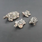 Πήλινο σετ 4 τεμ χελώνα 12cmX6cm,8cmX5cm,6cmX4cm,7cmX4cm