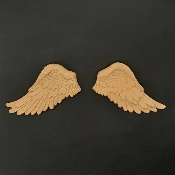 Ξυλόγλυπτα Φτερά 20εκ. Χ 10εκ.
