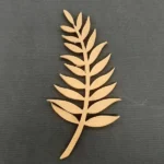 Ξυλόγλυπτο Διακοσμητικό Κλαδάκι 16εκ. Χ 8εκ.