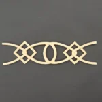 Ξυλόγλυπτο Διακοσμητικό  Κέντρου 33εκ. Χ 8εκ.