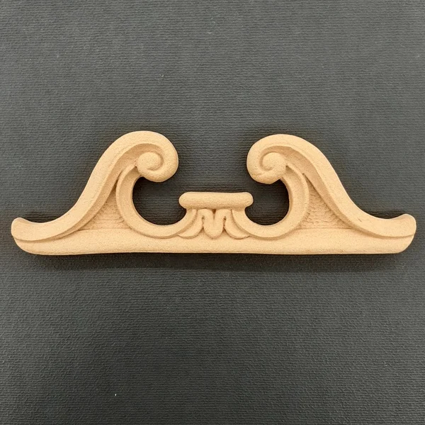 Ξυλόγλυπτο Διακοσμητικό Κέντρου 14εκ. Χ 4,4εκ.