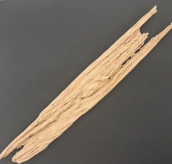 Ξυλόγλυπτο Διακοσμητικό Κορμός Δέντρου 63εκ. Χ 9εκ.