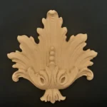 Ξυλόγλυπτο Διακοσμητικό "Φύλλο" 19εκ. Χ 18εκ.