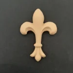 Ξυλόγλυπτο Διακοσμητικό Κρίνος  7εκ. Χ 10εκ.