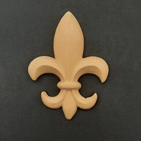 Ξυλόγλυπτο Διακοσμητικό Κρίνος 7,5εκ. Χ 10,5εκ.