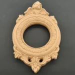 Ξυλόγλυπτο Διακοσμητικό Κορνίζα  Άγγελος 21εκ. Χ 33,5εκ.