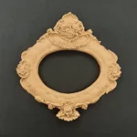 Ξυλόγλυπτο Κορνίζα Οβάλ 16εκ. Χ 14εκ.