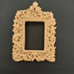 Ξυλόγλυπτο Διακοσμητικό Κορνίζα Παράλληλη 11,5εκ. Χ 16εκ.