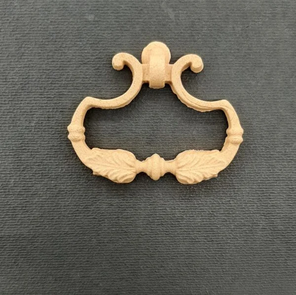 Ξυλόγλυπτο Διακοσμητικό Ρόπτο 5,5εκ.Χ4,5εκ.