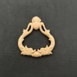 Ξυλόγλυπτο Διακοσμητικό Ρόπτο 5εκ.Χ5εκ.