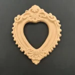 Ξυλόγλυπτο Διακοσμητικό Καρδιά 13εκ. Χ 16εκ.