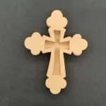 Ξυλόγλυπτό Σταυρός 8εκ.Χ10εκ.