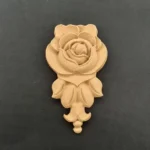 Ξυλόγλυπτο Διακοσμητικό Λουλούδι 6εκ. Χ 10εκ.
