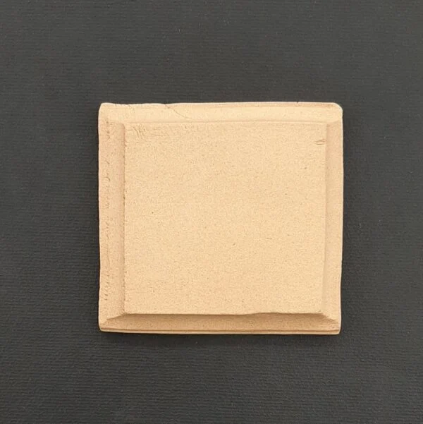 Ξυλόγλυπτο Διακοσμητικό Πλακάκι 6,2εκ.Χ6,2εκ.