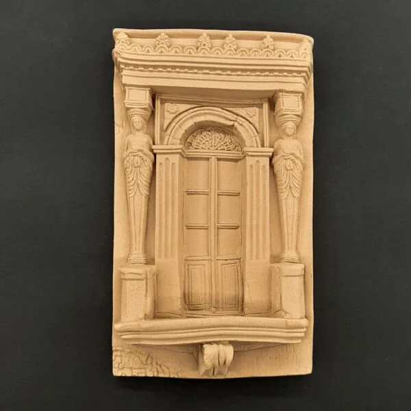 Ξυλόγλυπτο Διακοσμητικό Πόρτα 14εκ.Χ24εκ.