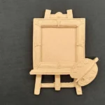 Ξυλόγλυπτο Διακοσμητικό Καβαλέτο 7εκ.Χ9εκ.(κορνιζακι για φωτο)