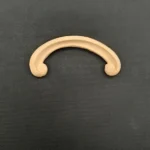 Ξυλόγλυπτο Διακοσμητικό Σετ 2 Τεμαχίων 10εκ. Χ 1,5εκ.