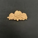 Ξυλόγλυπτο Διακοσμητικό Λουλούδια  6,5εκ.Χ3,2εκ.