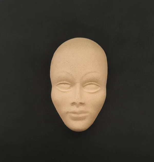 Ξυλόγλυπτο Διακοσμητικό Μάσκα 7εκ. Χ 4εκ.