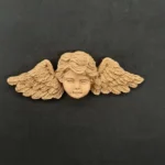 Ξυλόγλυπτο Διακοσμητικό Μικρός Άγγελος 10εκ. Χ 3εκ.