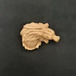 Ξυλόγλυπτος Διακοσμητικός Δράκος 6εκ. Χ 4εκ.