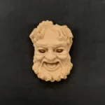 Ξυλόγλυπτο Διακοσμητικό Μάσκα 3εκ. Χ 5εκ.