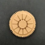 Ξυλόγλυπτο Διακοσμητικό Γρανάζι Διαμέτρου 5εκ.