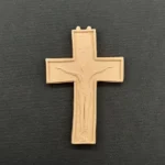 Ξυλόγλυπτο Σταυρός 4εκ.Χ6εκ.