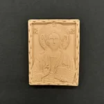 Ξυλόγλυπτο Εικόνα Ιησούς 5εκ.Χ6,5εκ.