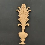 Ξυλόγλυπτο Διακοσμητικό Λουλούδι 7εκ.Χ19εκ.