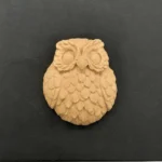 Ξυλόγλυπτο Διακοσμητικό Κουκουβάγια 6εκ. Χ 7εκ.