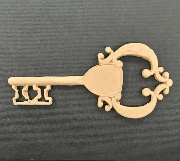Ξυλόγλυπτο Διακοσμητικό Κλειδί 12εκ. Χ 5,5εκ.