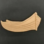 Ξυλόγλυπτο Διακοσμητικό Βάρκα  17cm X 7,6cm
