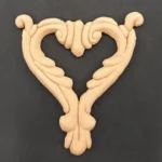 Ξυλόγλυπτο Διακοσμητικό Καρδιά 10εκ.Χ9,5εκ.