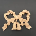 Ξυλόγλυπτο Διακοσμητικό Φιόγκος 14εκ.Χ19εκ.