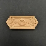 Ξυλόγλυπτο Διακοσμητικό Μπουτόν 3εκ.Χ7εκ.