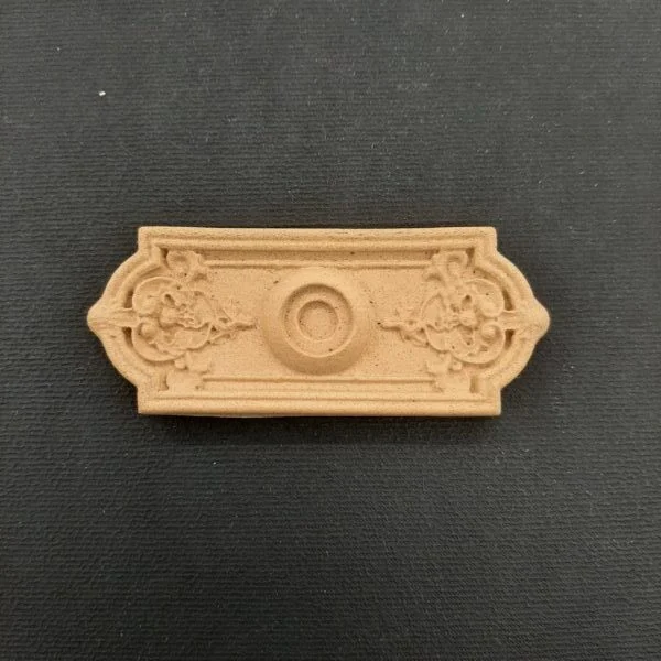 Ξυλόγλυπτο Διακοσμητικό Μπουτόν 3εκ.Χ7εκ.