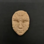 Ξυλόγλυπτη Μάσκα 4,5εκ.Χ7εκ.